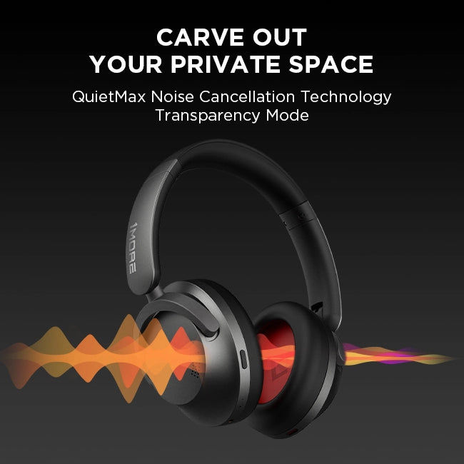 product-view 1MORE SonoFlow  Wireless Active Noise Cancelling Headphones 